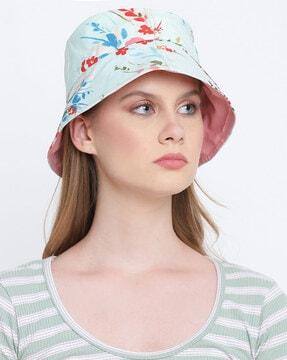 floral print reversible sun hat