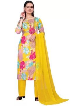 floral a-line kurta set