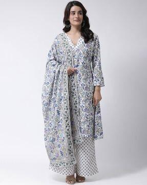 floral chanderi dupatta 