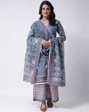 floral chanderi dupatta 