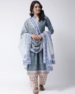 floral chanderi dupatta 