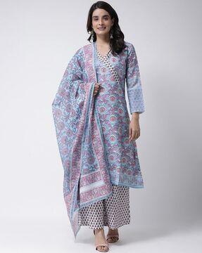 floral chanderi dupatta 