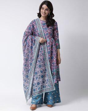 floral chanderi dupatta 