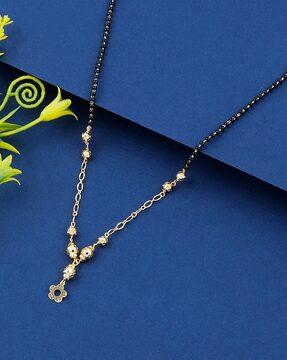 floral design mangalsutra