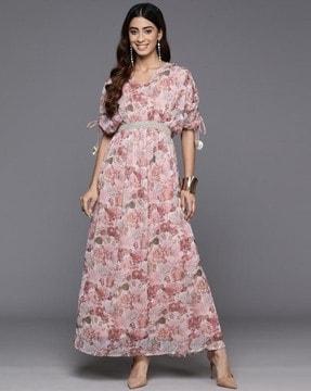 floral empire dress