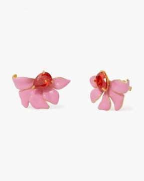 floral frenzy stud earrings