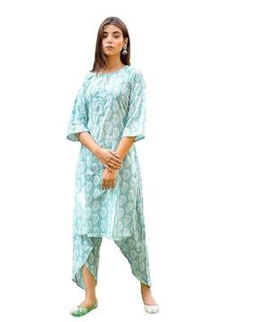 floral kurta set