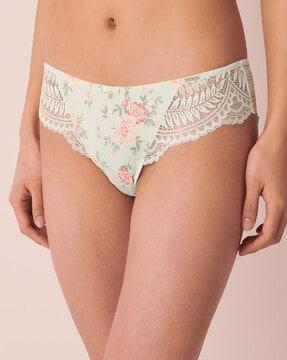 floral lace panty