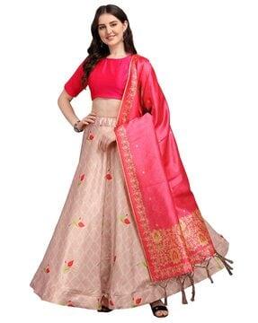 floral lehenga choli set