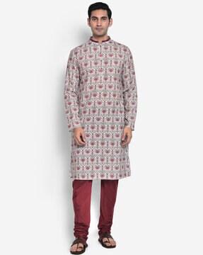 floral long kurta