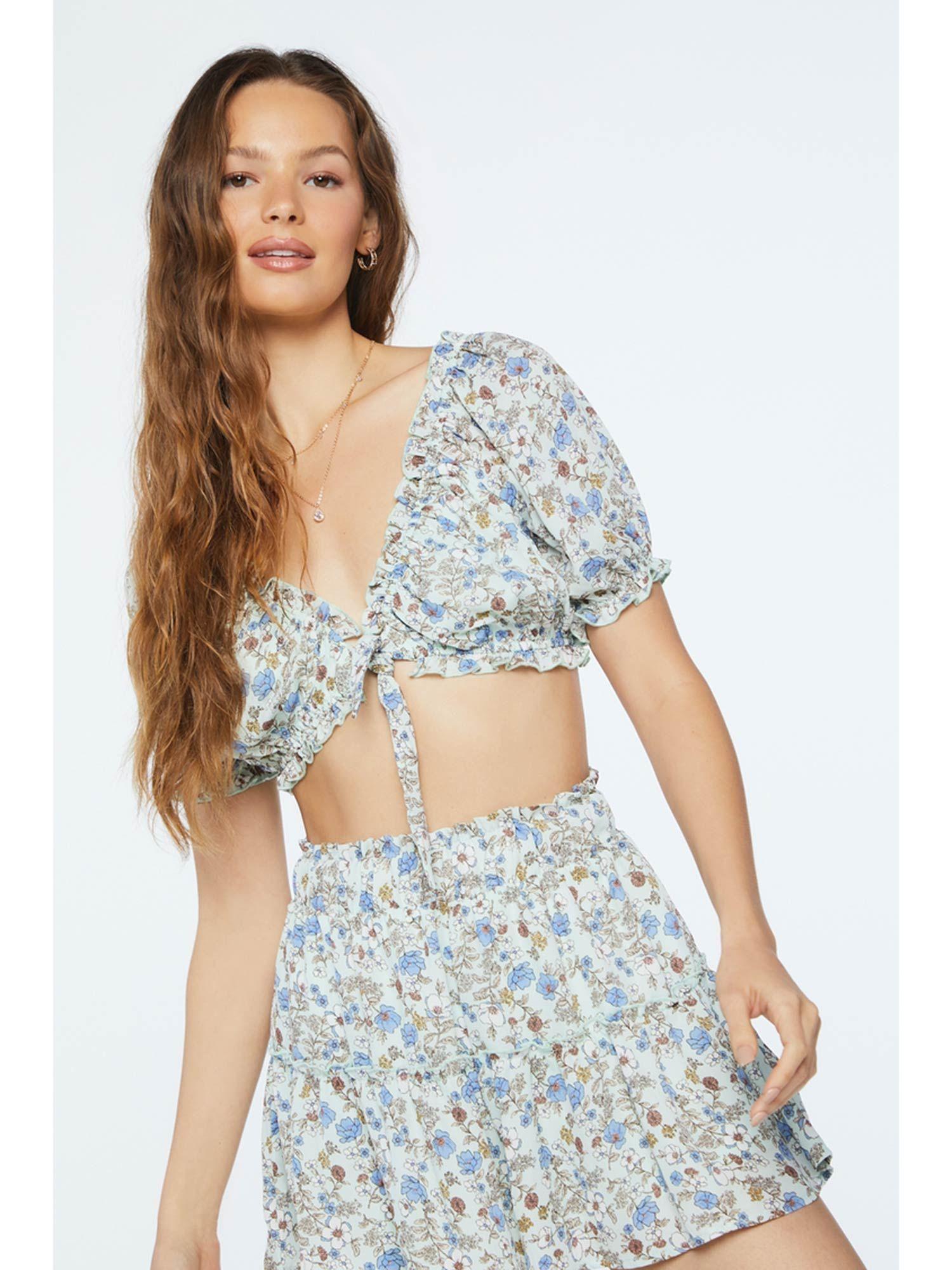 floral multi co-ord (set of 2)