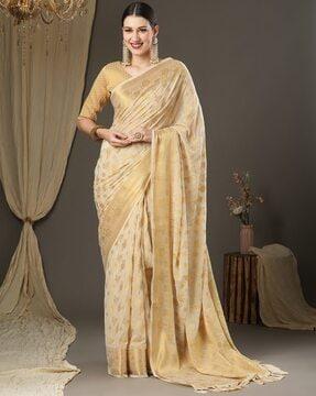 floral pattern georgette saree