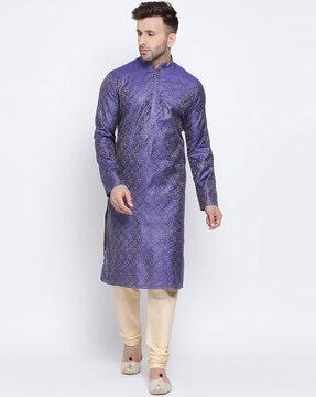 floral pattern long kurta