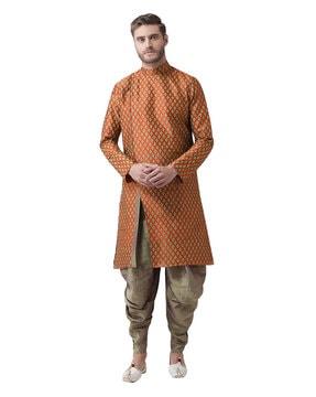 floral pattern long kurta