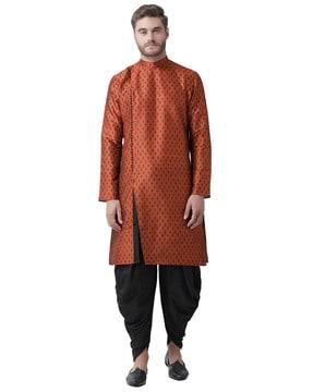 floral pattern long kurta