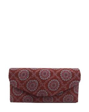 floral pattern multi-purpose pouch bag