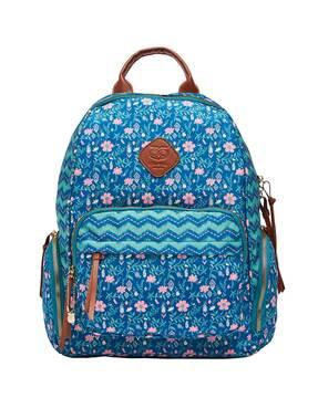 floral print backpack