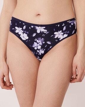 floral print bikini briefs