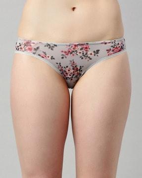 floral print bikini briefs