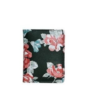 floral print coin pouch
