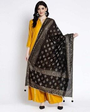 floral print dupatta