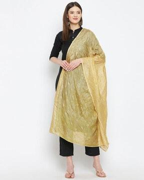 floral print dupatta