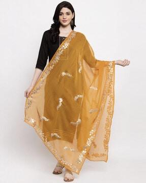 floral print dupatta