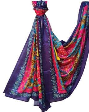 floral print dupatta