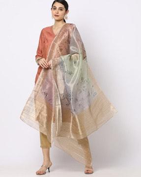 floral print dupattas