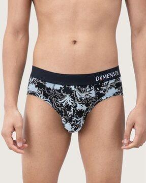 floral print elasticated briefs