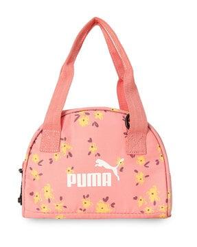 floral print grip bag