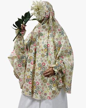 floral print hijab scarf