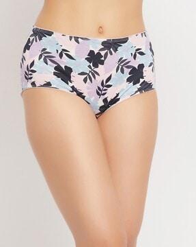 floral print hipster panties