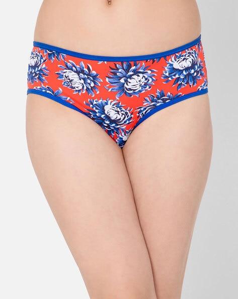 floral print hipster panties