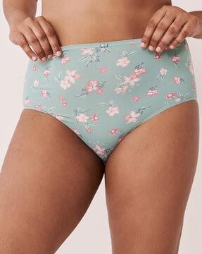 floral print hipster panties