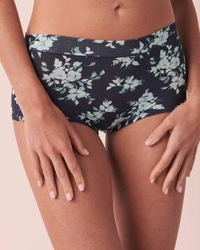 floral print hipster panties