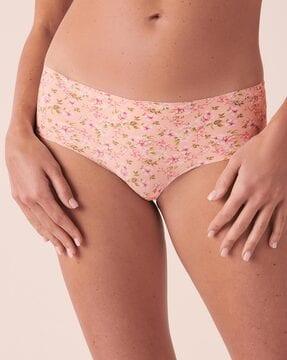 floral print hipster panties