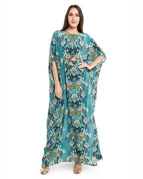 floral print kaftan dress