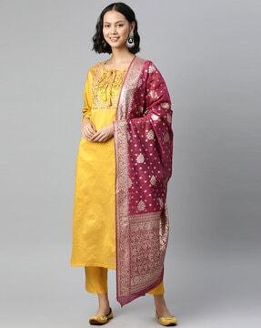 floral print kurta set