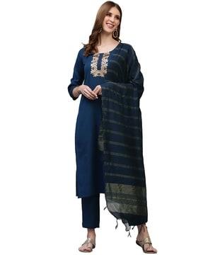 floral print kurta set