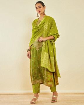 floral print kurta set