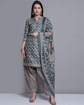 floral print kurta set