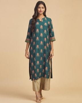 floral print kurta