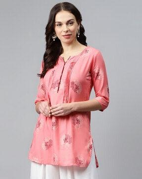 floral print kurti