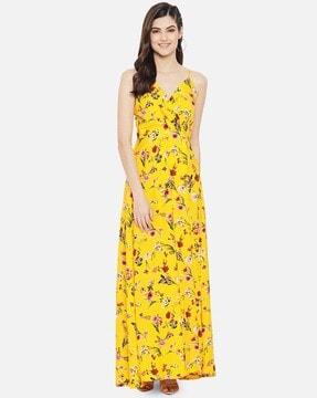 floral print maxi dress