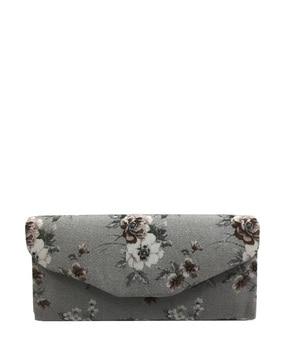 floral print multi-purpose pouch bag