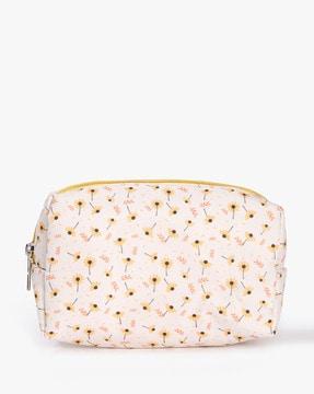 floral print multi-purpose pouch