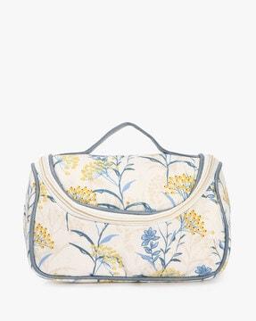 floral print multi-purpose pouch