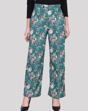 floral print palazzos