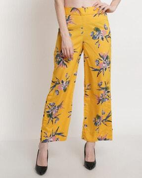 floral print palazzos